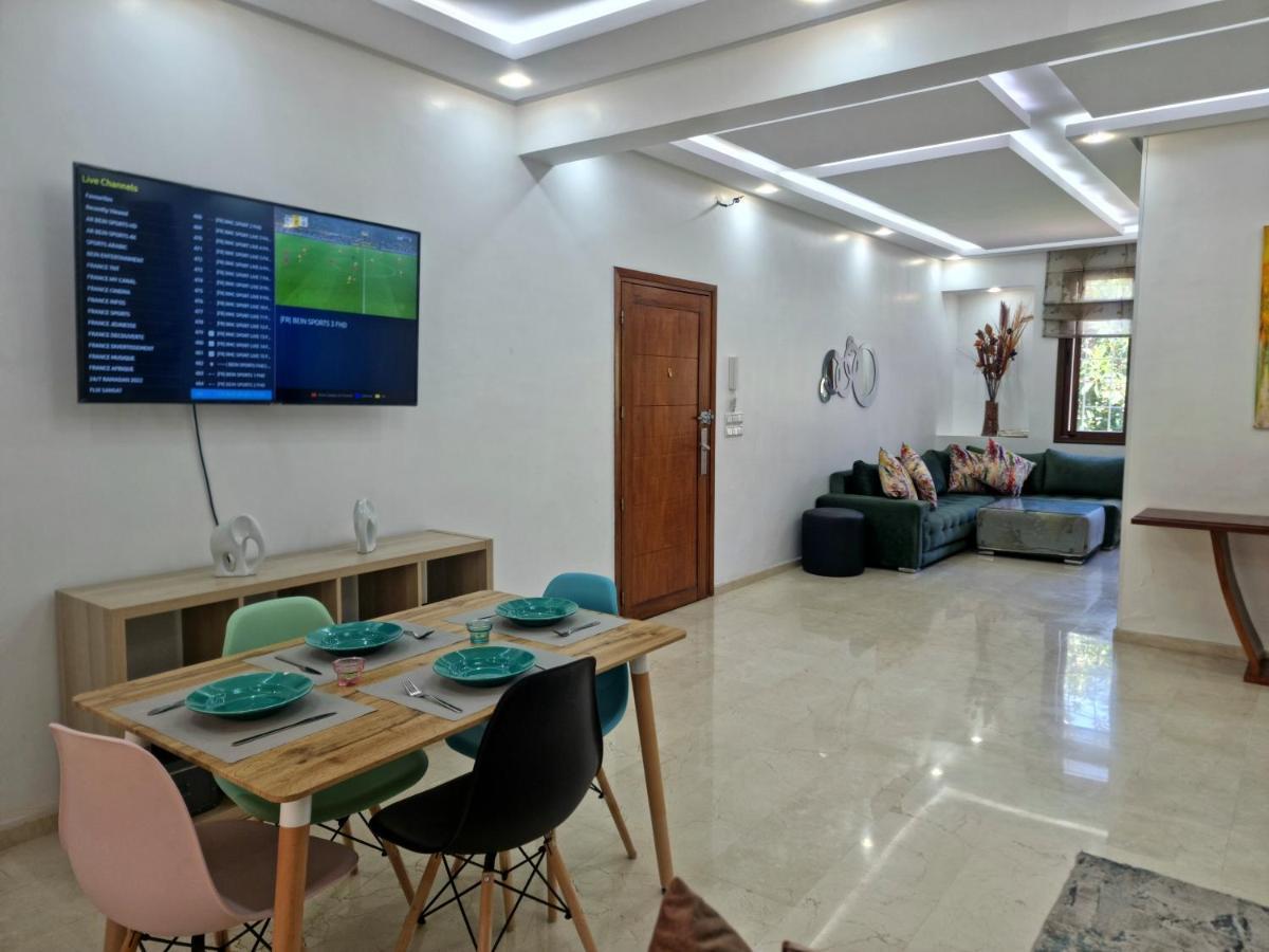 Luxury Family House With Garden View Casablanca公寓 外观 照片