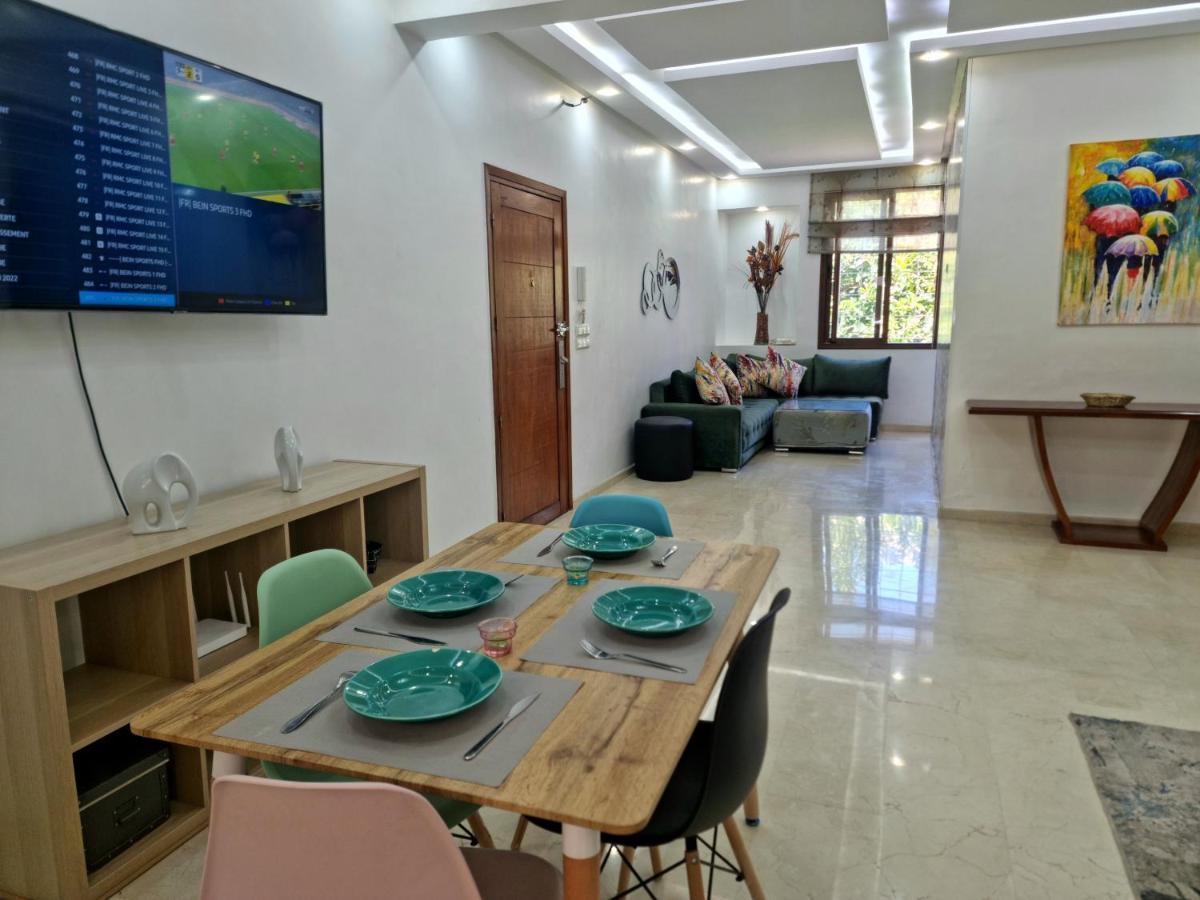 Luxury Family House With Garden View Casablanca公寓 外观 照片
